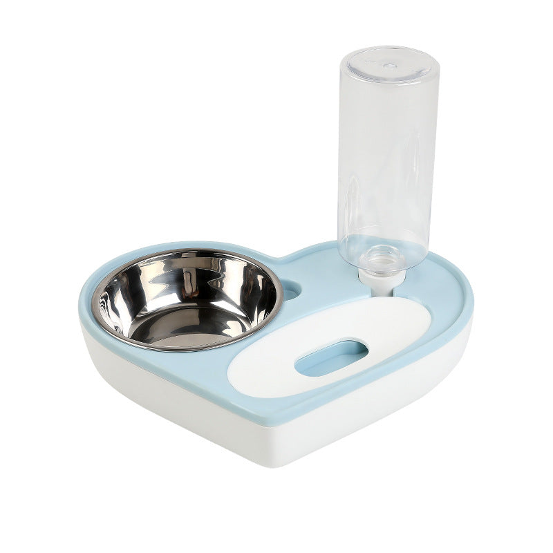 Double Bowl Dog Feeder, Non-Slip Design