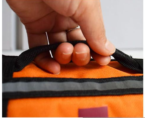 Orange Dog Swim Vest in Three Sizes