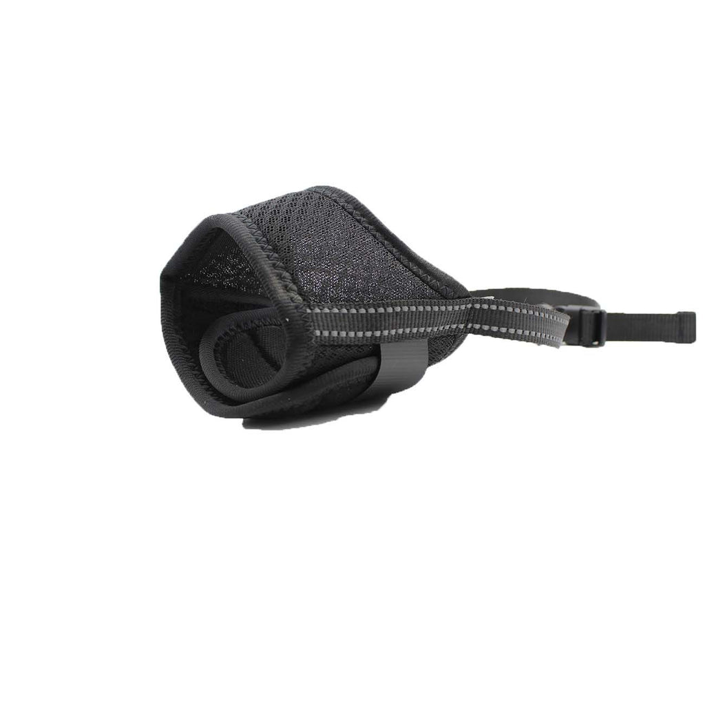 Soft Mesh Dog Muzzle with Front Opening