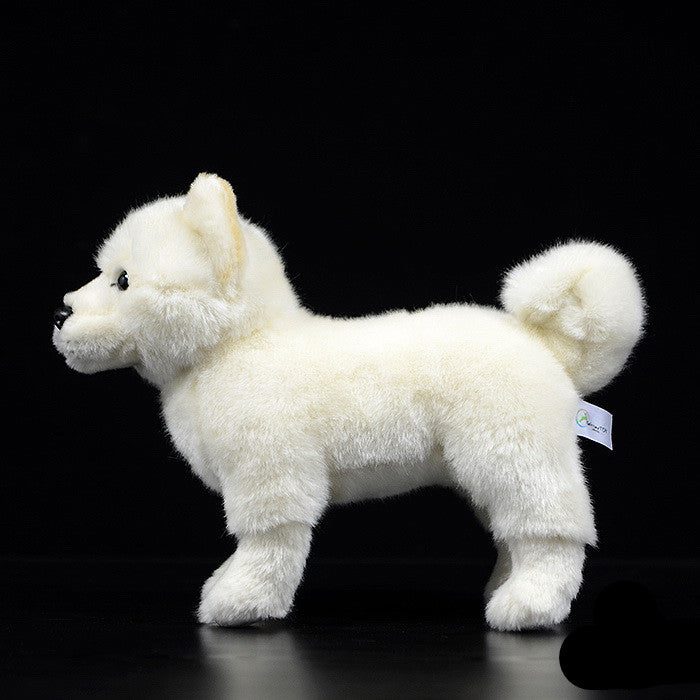 Soft Plush Dog Toy in Multiple Colors