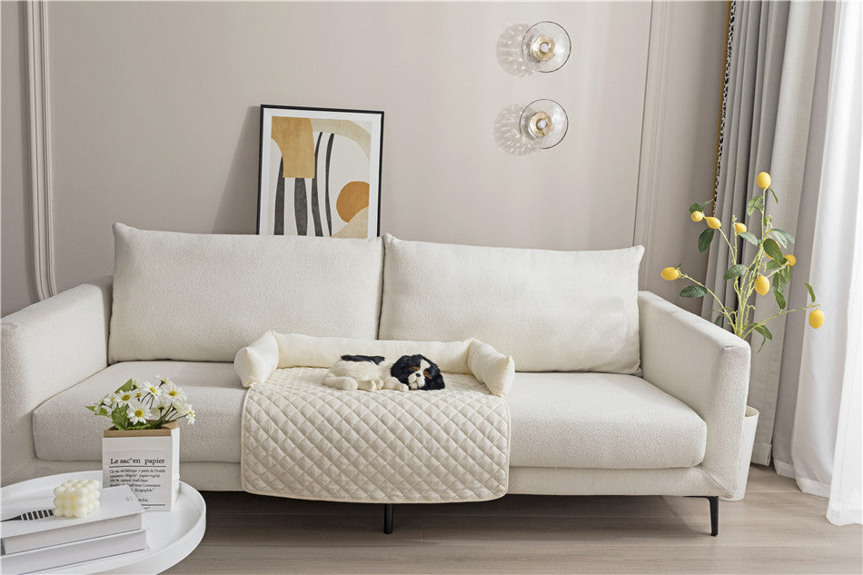 Pet Pad Sofa Bed with Pillow in Multiple Colors