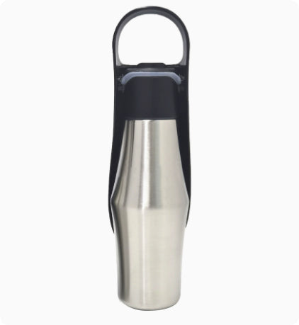 Portable Dog Water Bottle with Soft Silicone Design