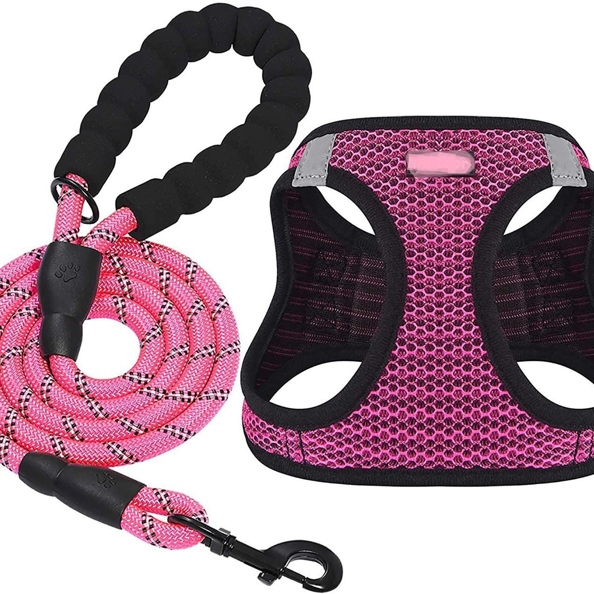 New Pet Harness, Vest-Style Dog Leash, Reflective Breathable Dog Rope, Pet Supplies Wholesale