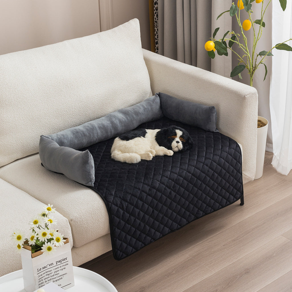 Pet Pad Sofa Bed with Pillow in Multiple Colors