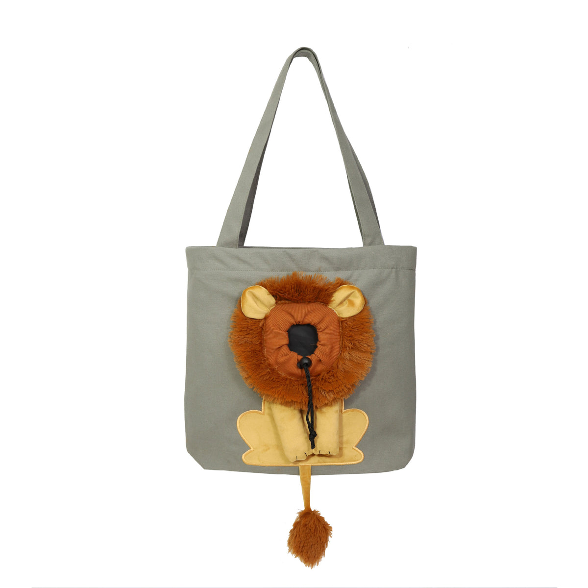 Soft Carrier with Lion Design for Dogs