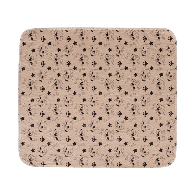Dog Training Pad with Bone Print Design