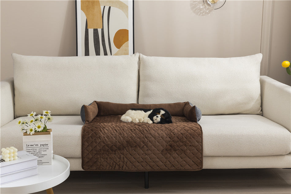 Pet Pad Sofa Bed with Pillow in Multiple Colors