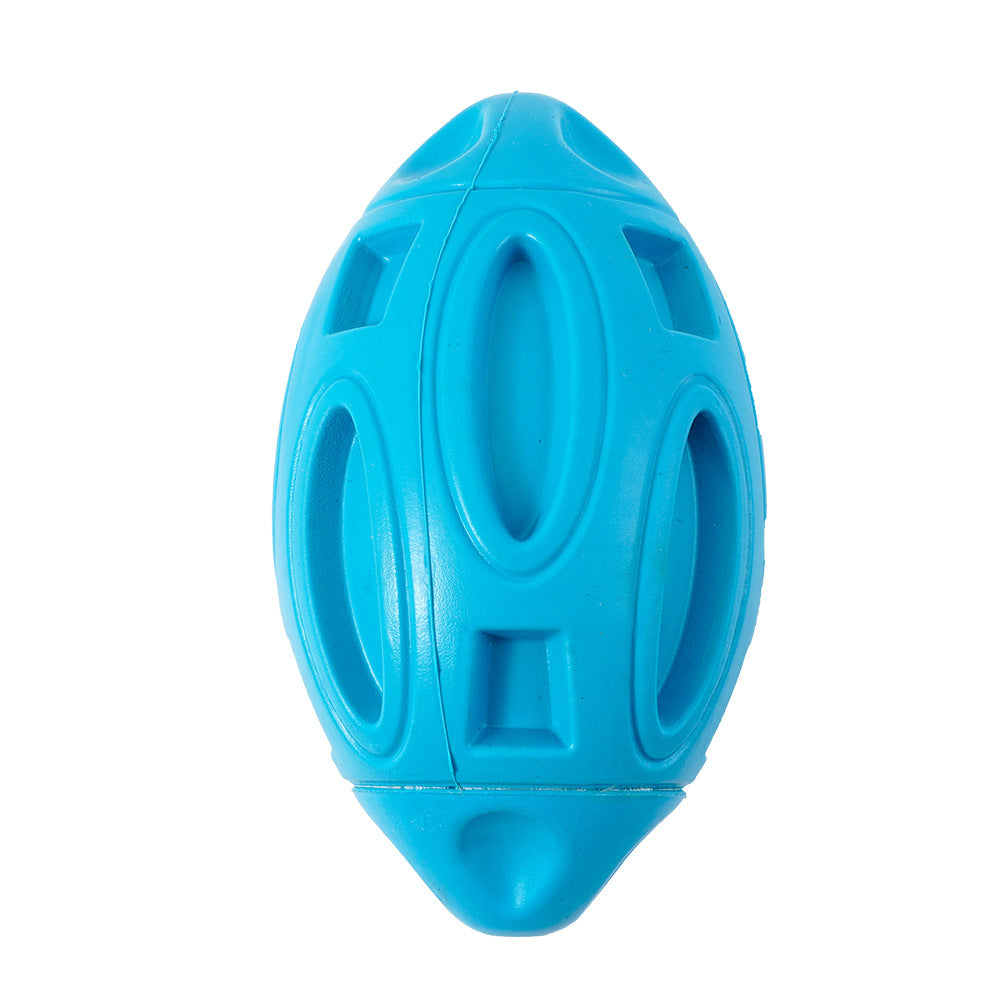 Rubber Rugby Chew Toy for Dogs