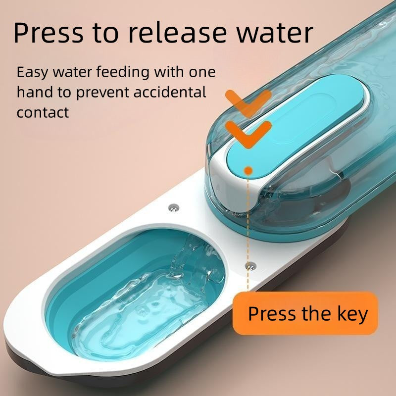 Portable Dog Water Bottle for Travel and Outdoor Walking
