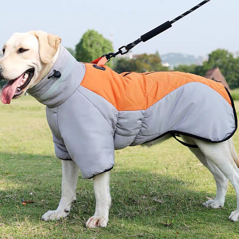 Winter Dog Coat for Large Dogs Waterproof Vest