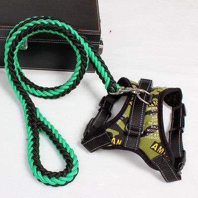Padded Reflective Dog Harness Vest for All Sizes