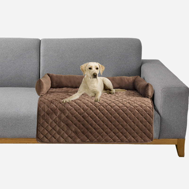 Pet Pad Sofa Bed with Pillow in Multiple Colors