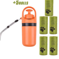 Portable Dog Pooper Scooper With Bag Dispenser