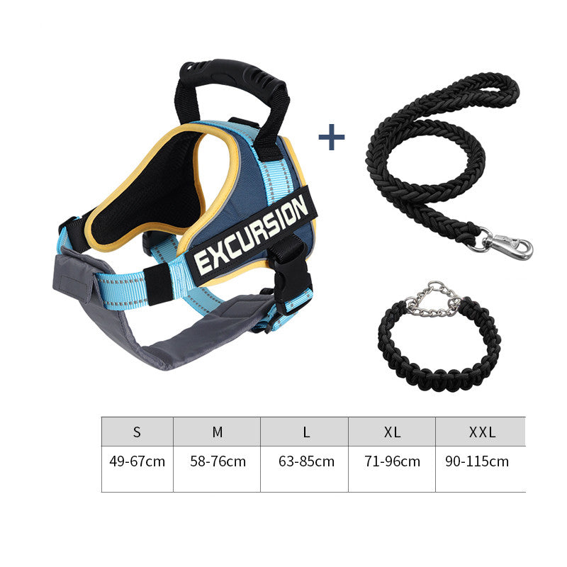 Reflective Hiking Dog Harness Vest