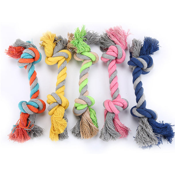 Cotton Rope Dog Toy in Multiple Colors