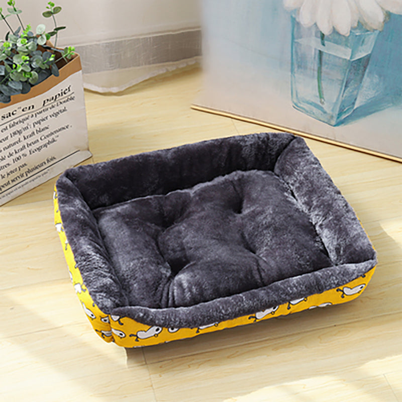 Winter Warm Dog Bed in Playful Designs