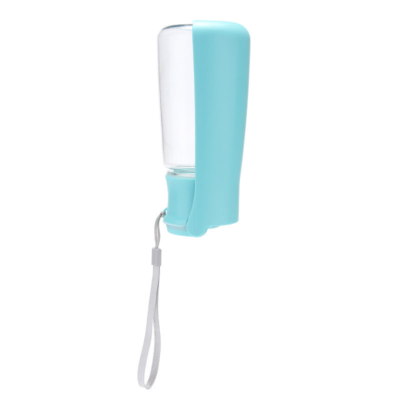 Portable Foldable Water Bottle for Dogs in Blue, White, Pink