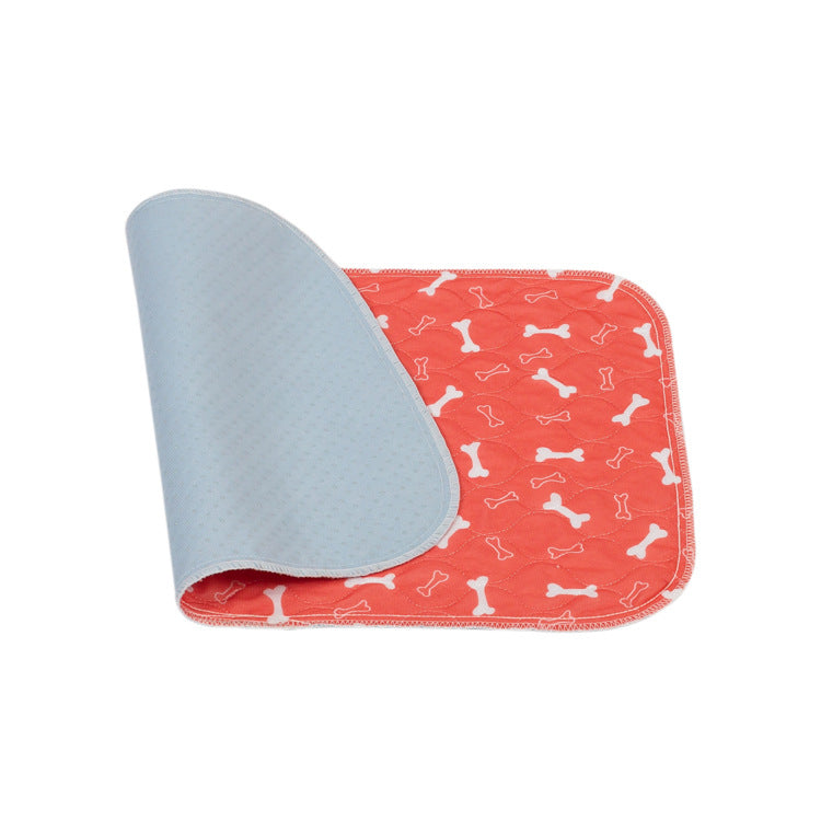 Dog Training Pad with Bone Print Design