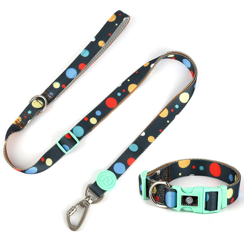 Dog Collar, Leash and Harness Set