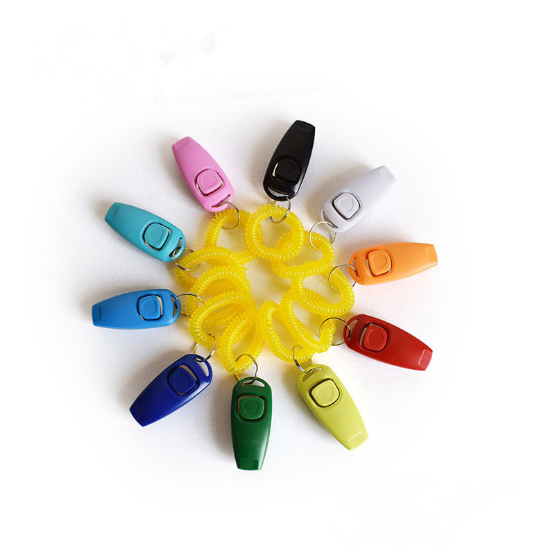 Rattle Whistle Dog Training Tool in 11 Colors