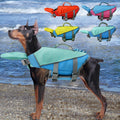 Reflective Patchwork Dog Swimsuit Vest