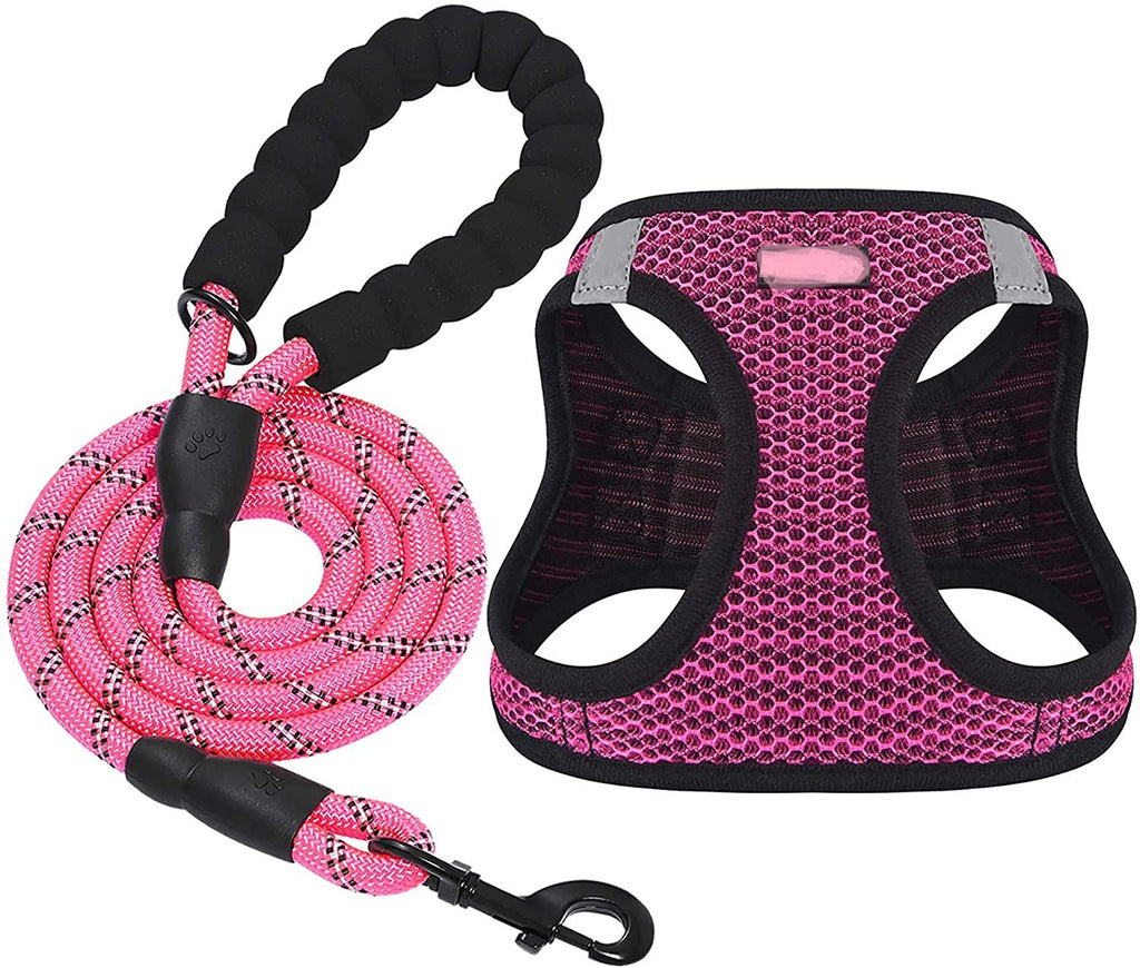 Reflective Vest-Style Dog Harness in Five Colors