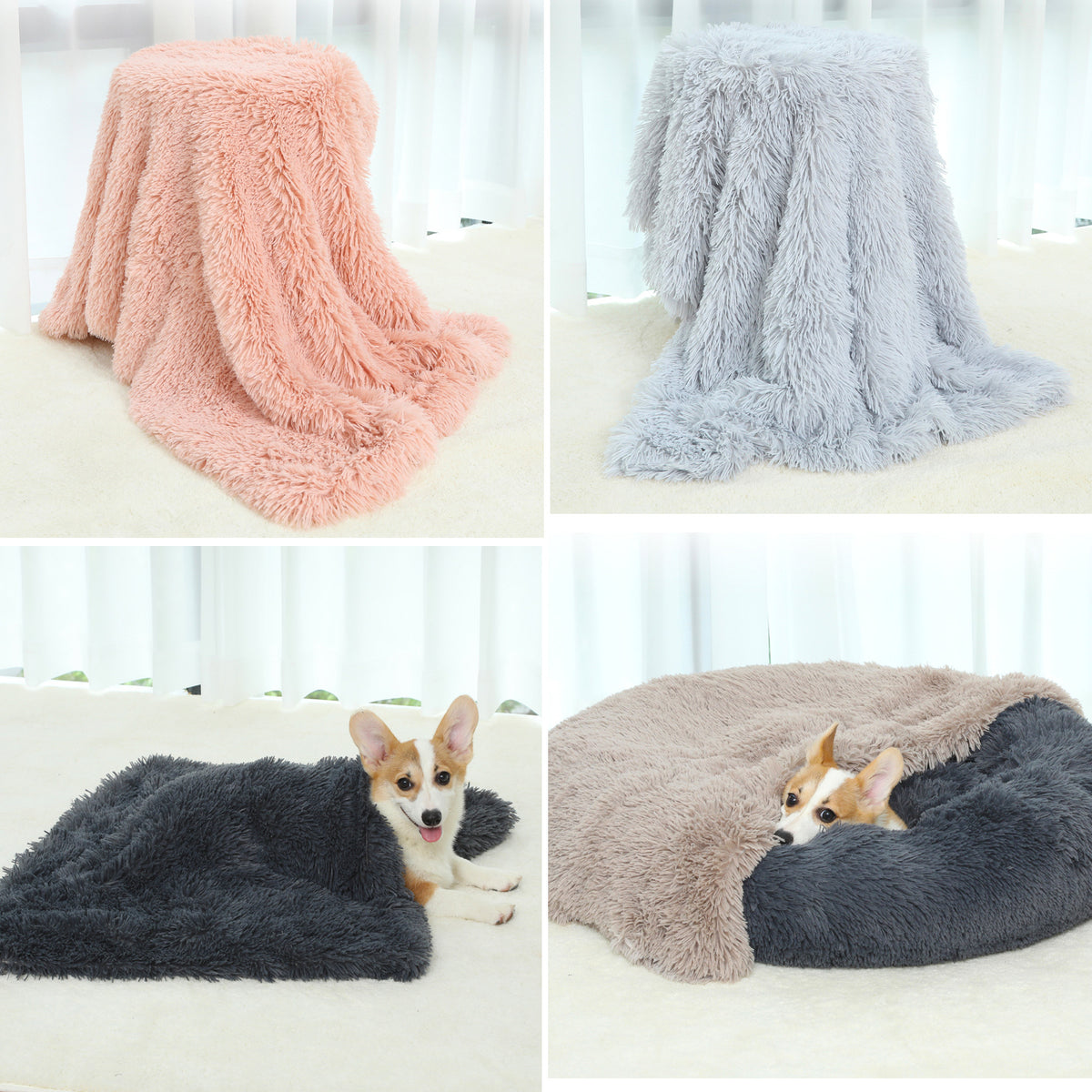 Cozy Thermal Dog Blanket in Multiple Colors