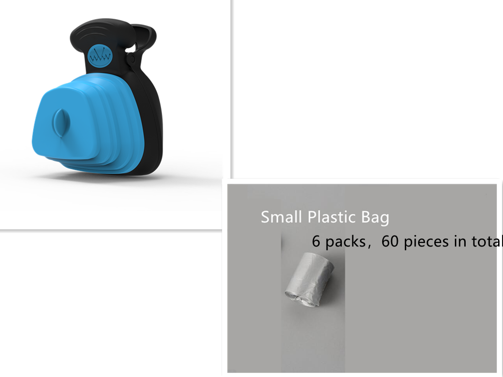 Poop Bag Dispenser with Spoon Tool