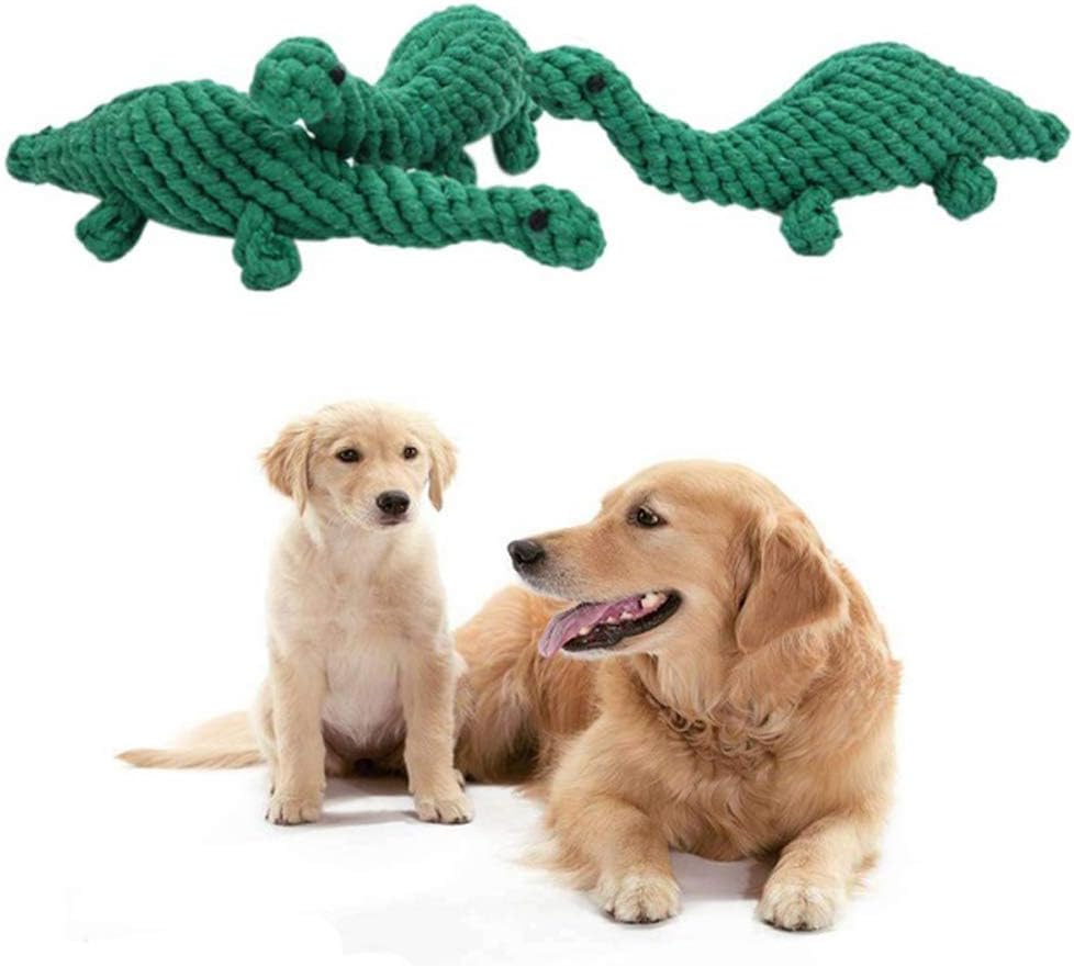 Interactive Rope Toy Set with Animal Design in Green