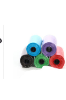 Poop Bag Rolls in Multiple Colors