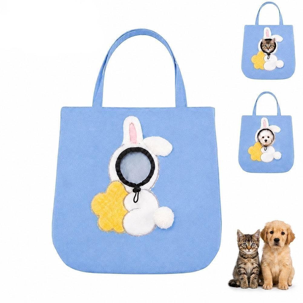 Breathable Canvas Shoulder Carrier in Yellow and Blue