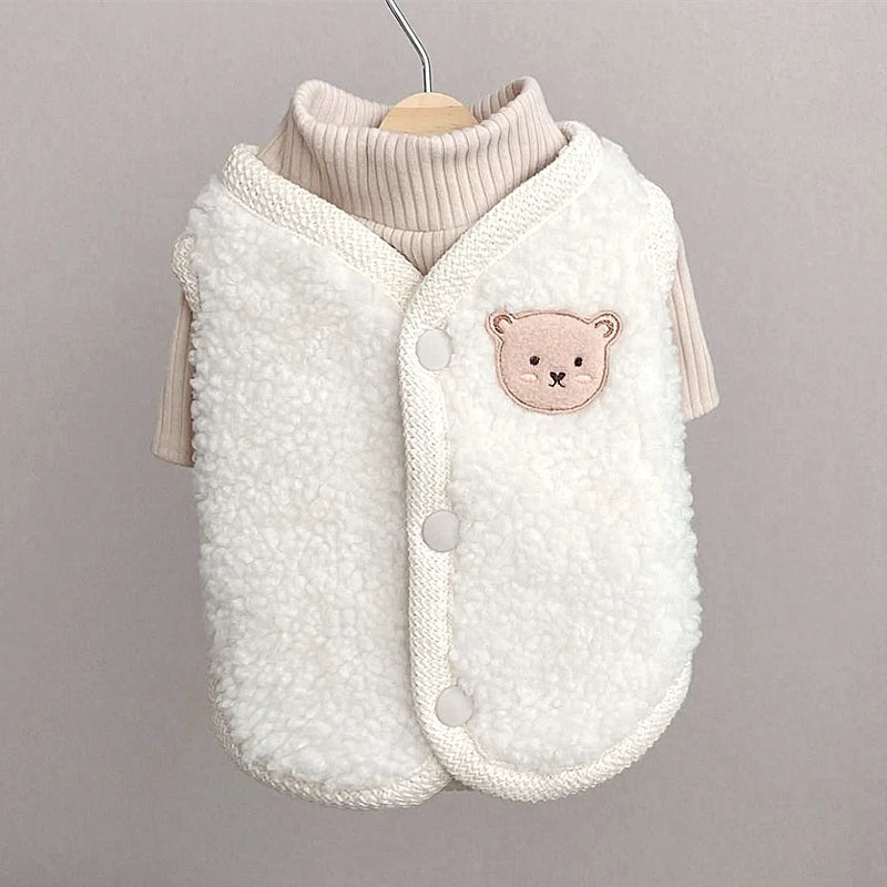 Cozy Thickened Cotton Coat for Dogs, Fall Winter Wear