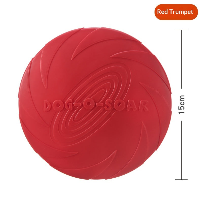 Bite-Resistant Flying Disc Fetch Toy in 6 Colors