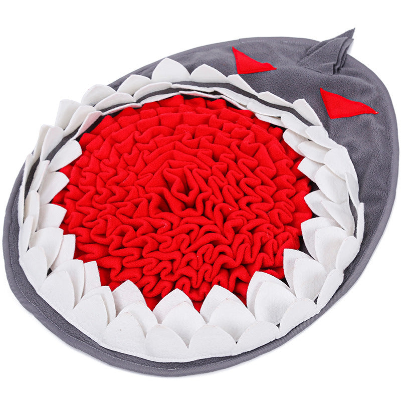 Dog Sniffing Mat with Interactive Puzzle Feeding Game