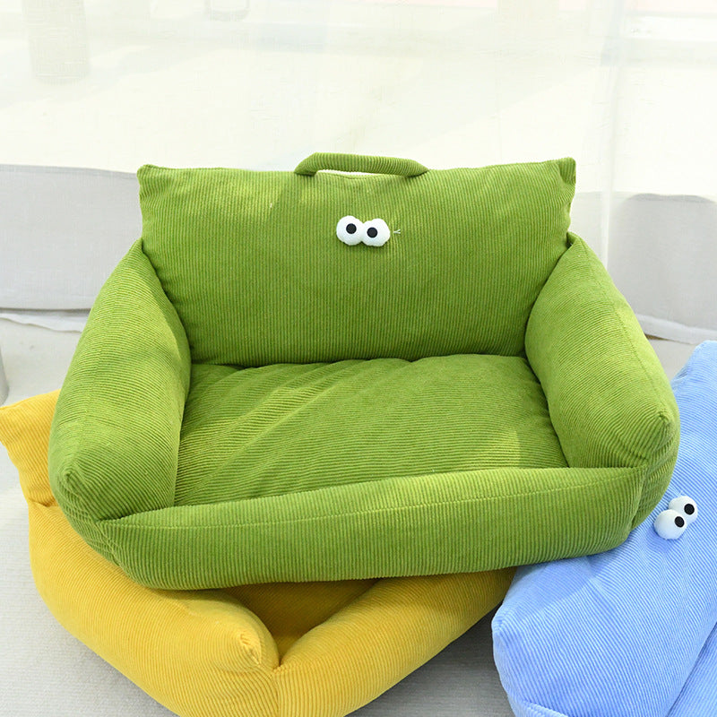 Cozy Winter Sofa Dog House in Multiple Colors