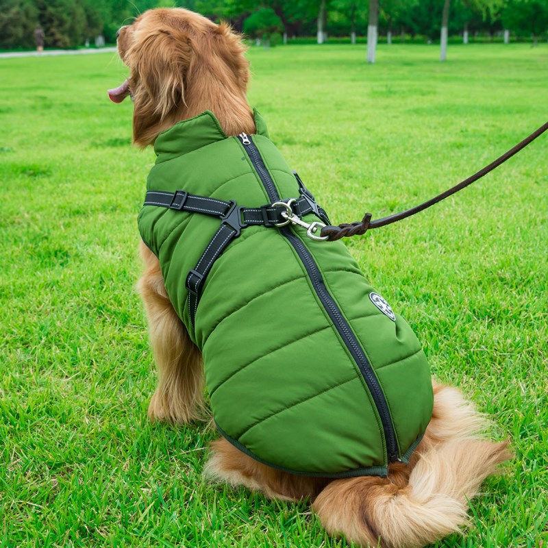 Winter Warm Hooded Dog Coat Jacket For Small Dogs