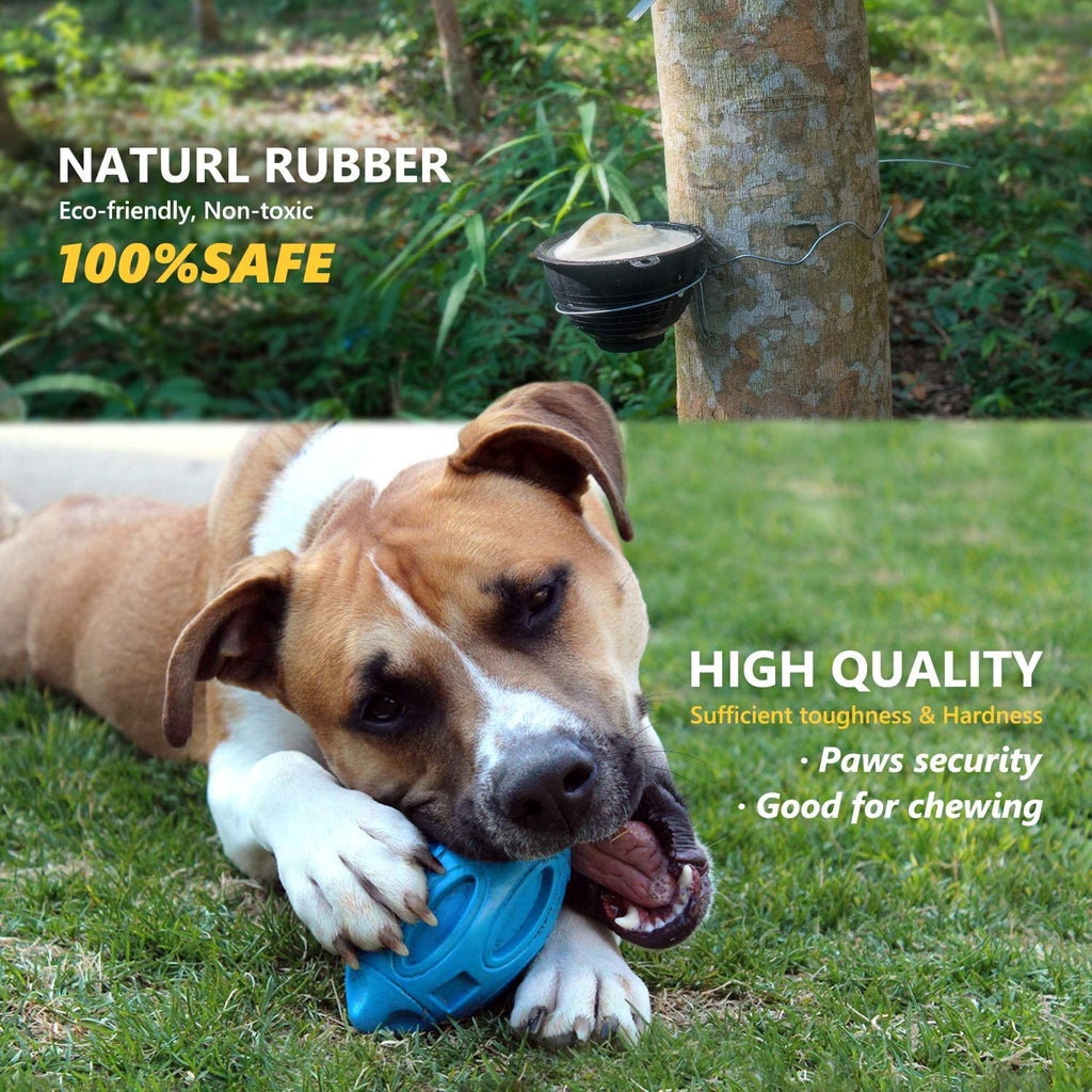 Rubber Rugby Chew Toy for Dogs