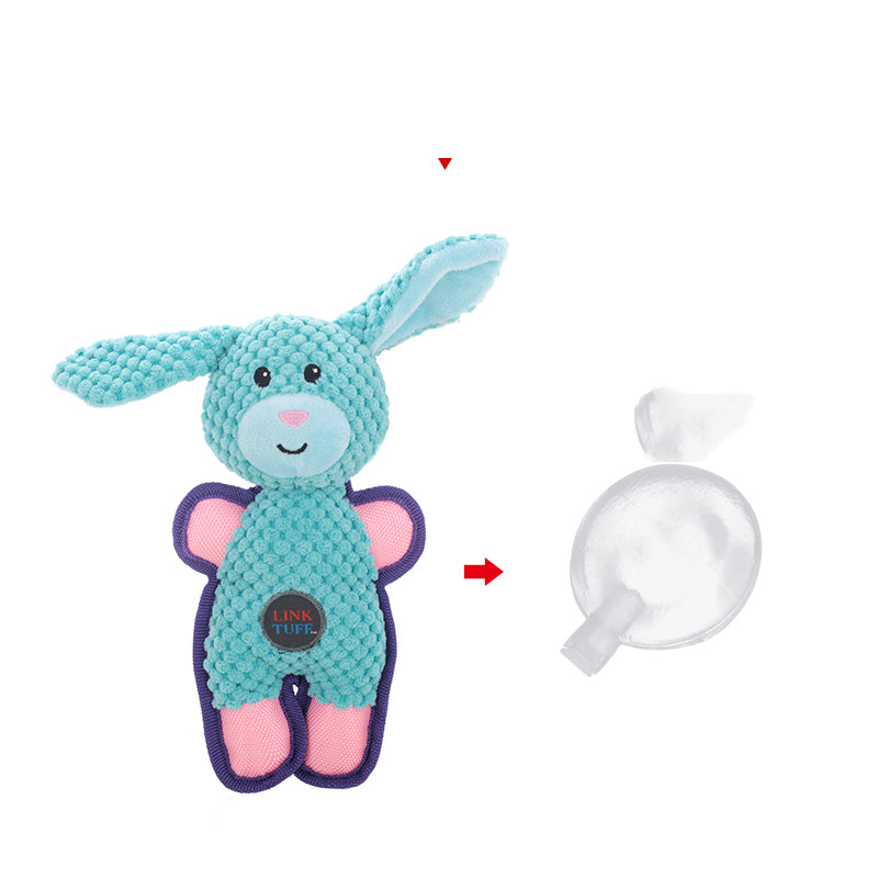 Soft Plush Toy Set for Small and Medium Dogs