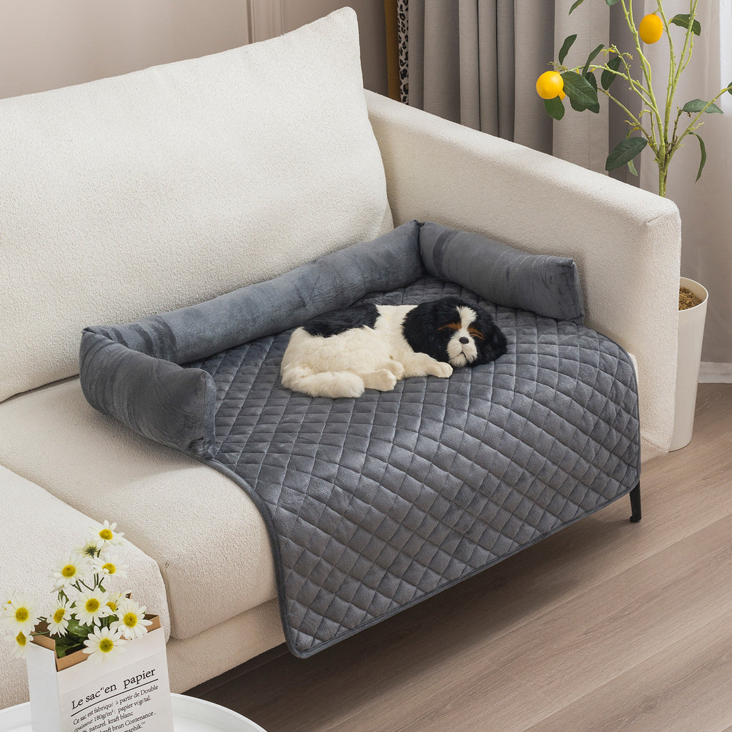 Pet Pad Sofa Bed with Pillow in Multiple Colors