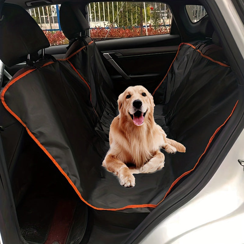 Waterproof Scratch Proof Dog Car Seat Cover in Black