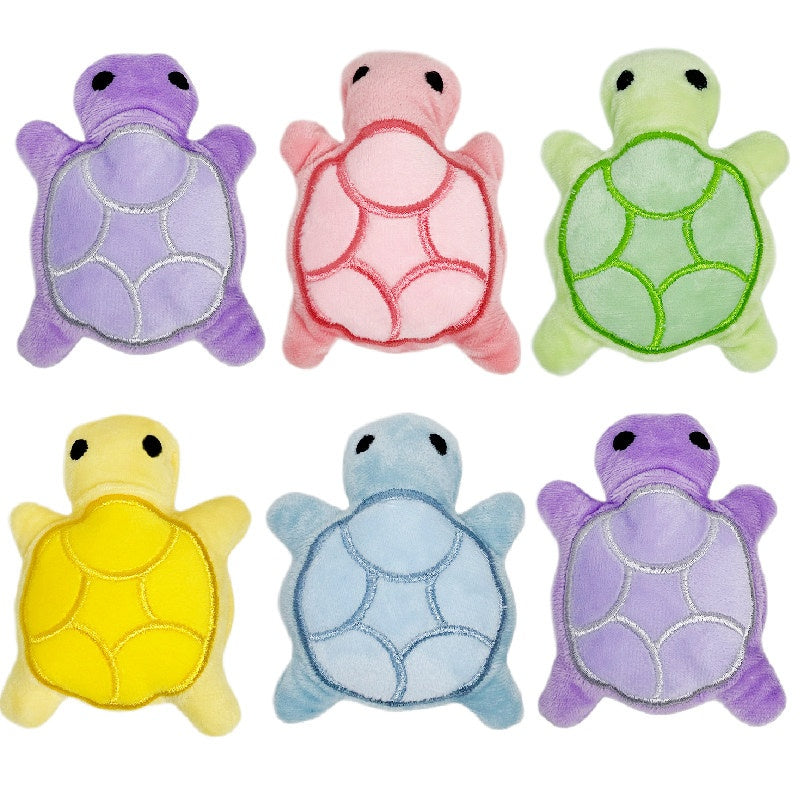 Colorful Plush Squeaky Dog Chew Toy