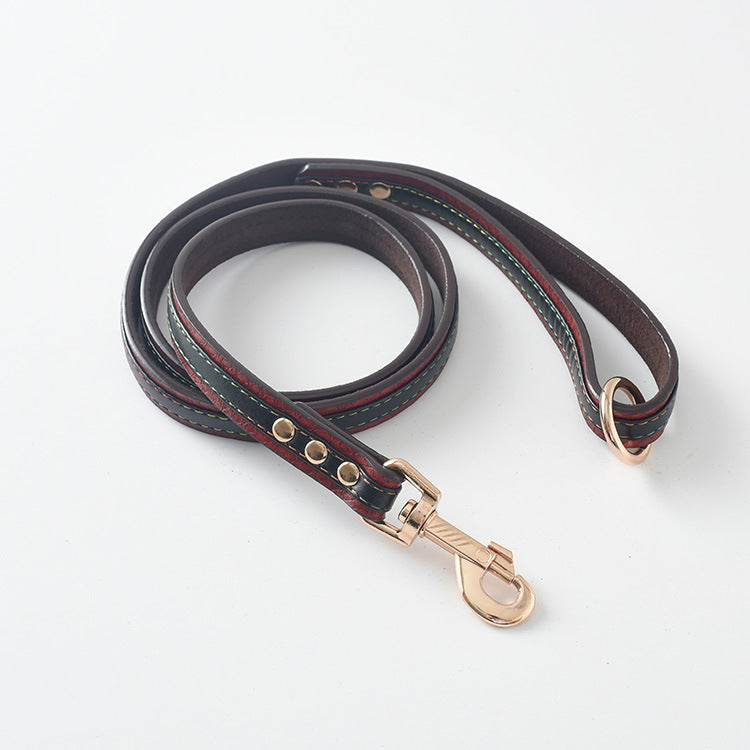 Durable Dog Collar and Leash Set in Multiple Colors
