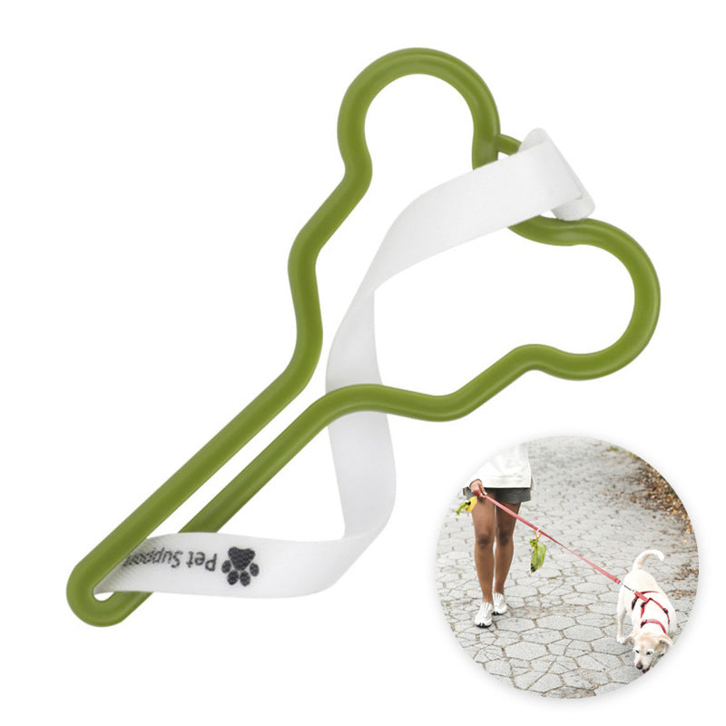 Hands-Free Poop Bag Holder Clip for Dog Walking