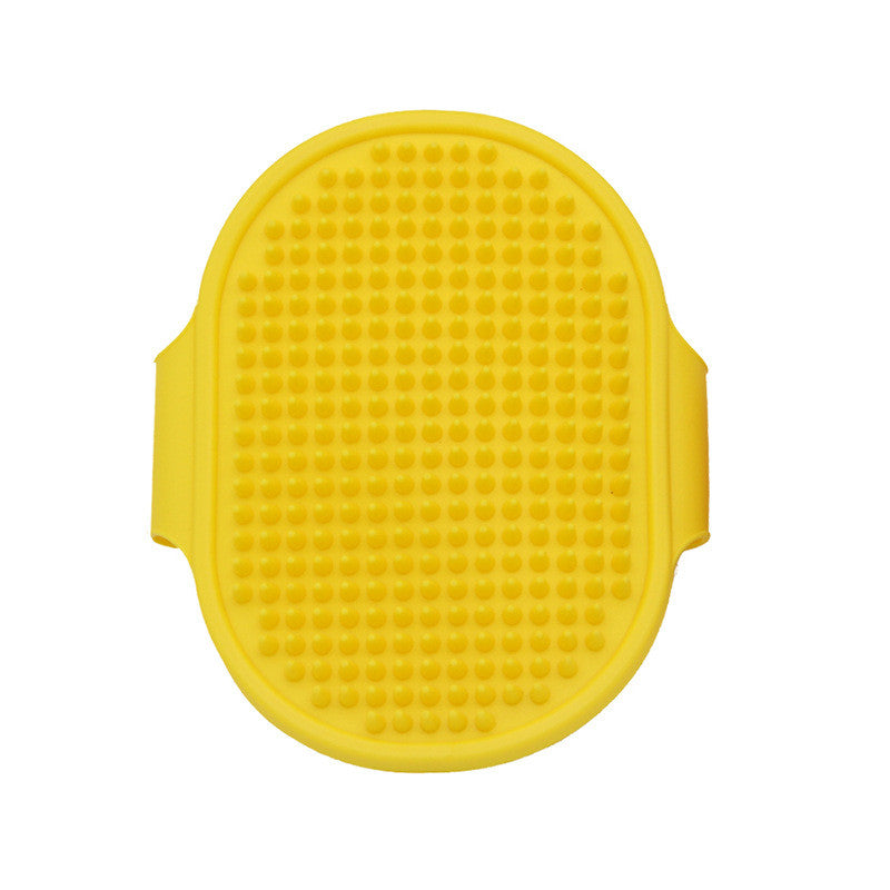 Soft Silicone Dog Bath Brush in Multiple Colors