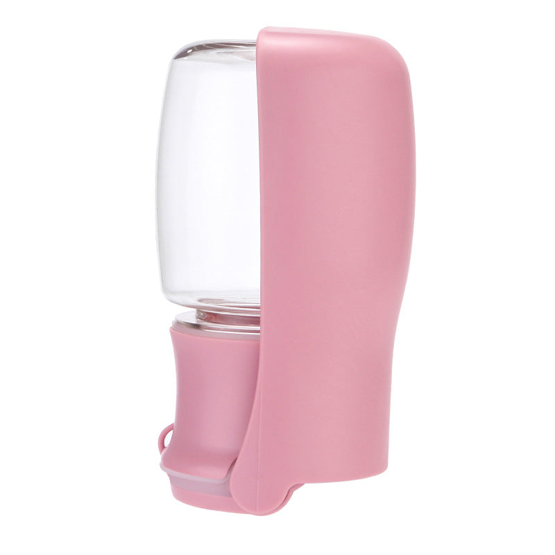 Portable Foldable Water Bottle for Dogs in Blue, White, Pink