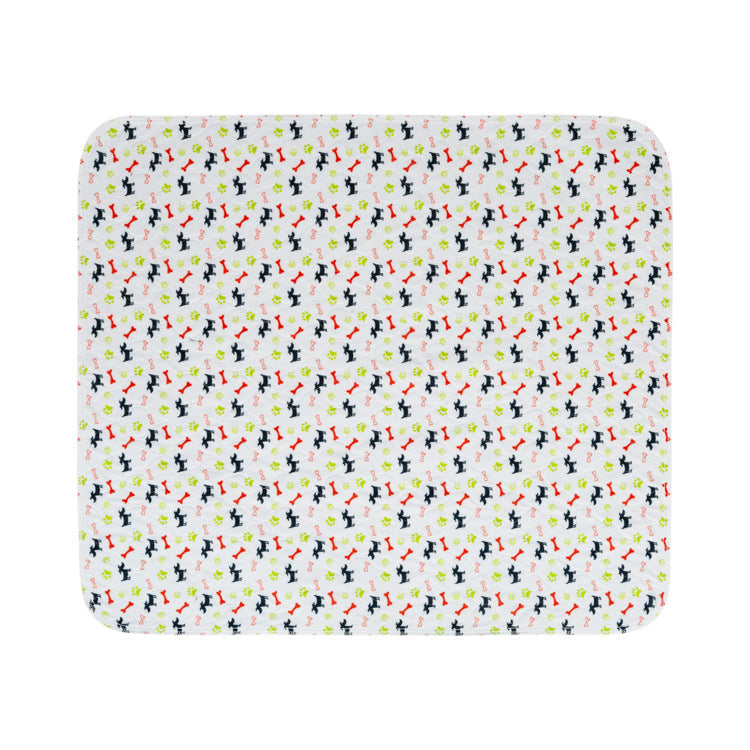 Dog Training Pad with Bone Print Design