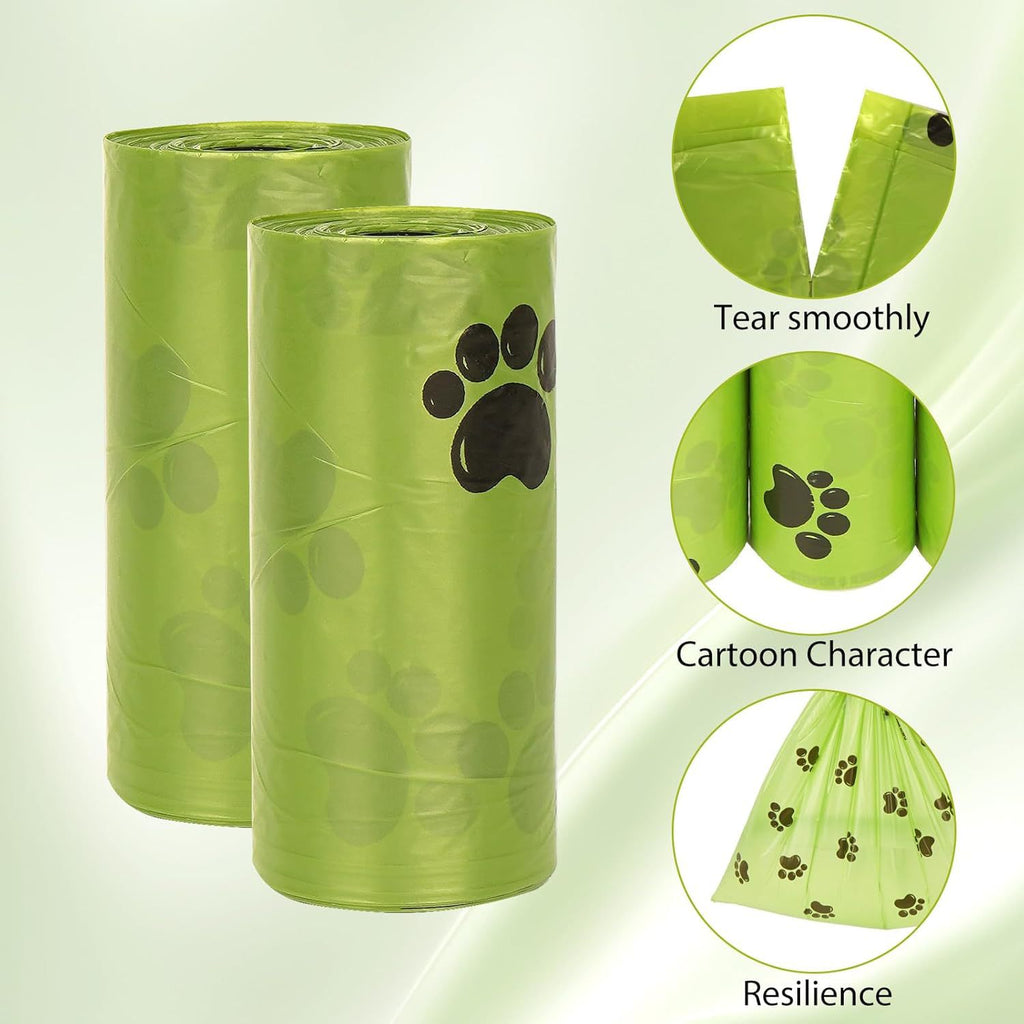 Green Dog Waste Bags, 270 Count