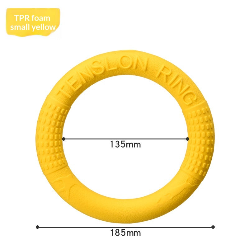 Soft Pull Ring Fetch Toy for Dogs in 4 Colors