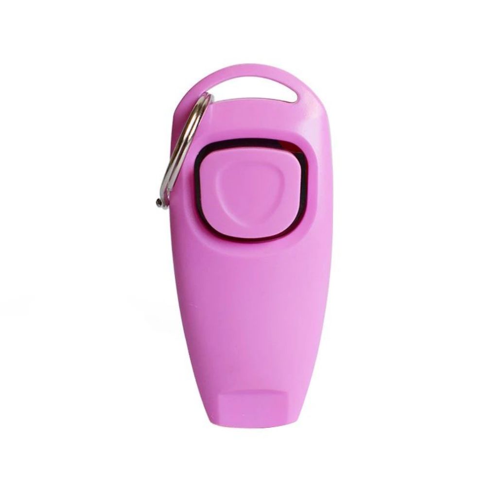 Clicker Whistle Training Set With Key Ring
