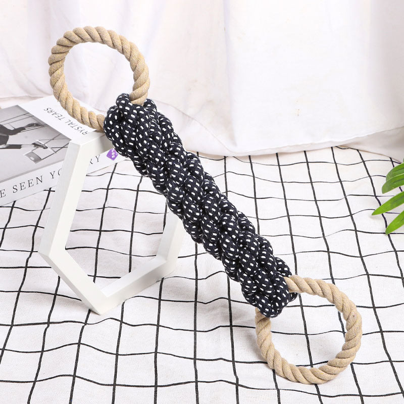 Sturdy Bite-Resistant Dog Tug Toy in Random Color